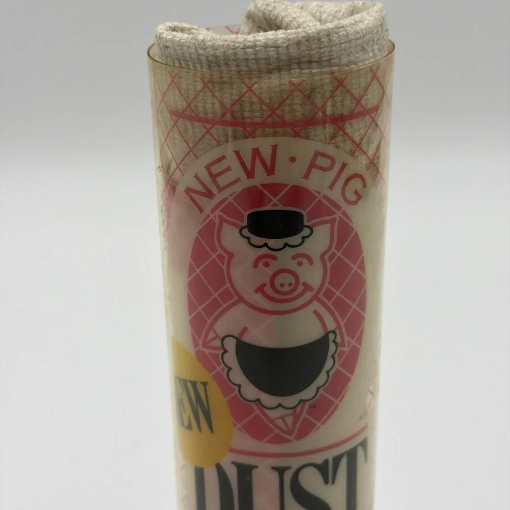 Vintage New Old Stock 1988 New Pig Dust Cloth Pigs Out On Dust
